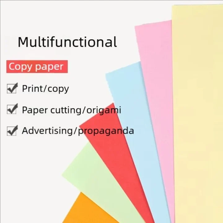 Premium A4 Coloured Printable Paper (80 GSM)