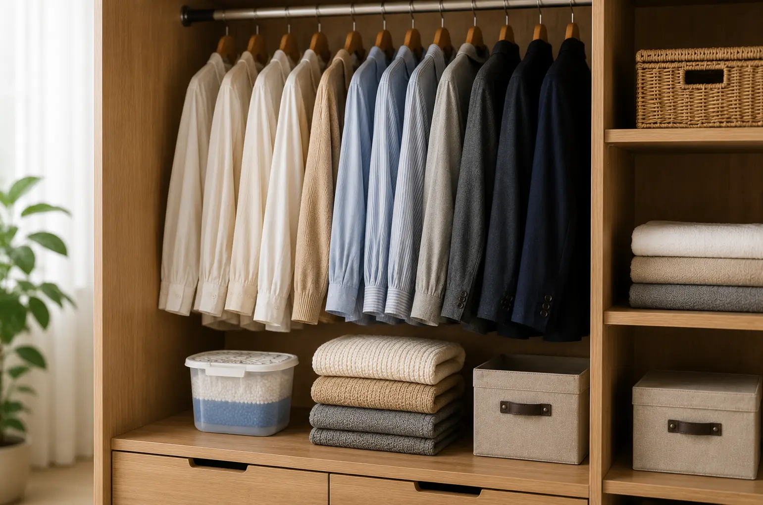 best dehumidifier singapore solution for wardrobe humidity control and moisture protection in enclosed storage spaces