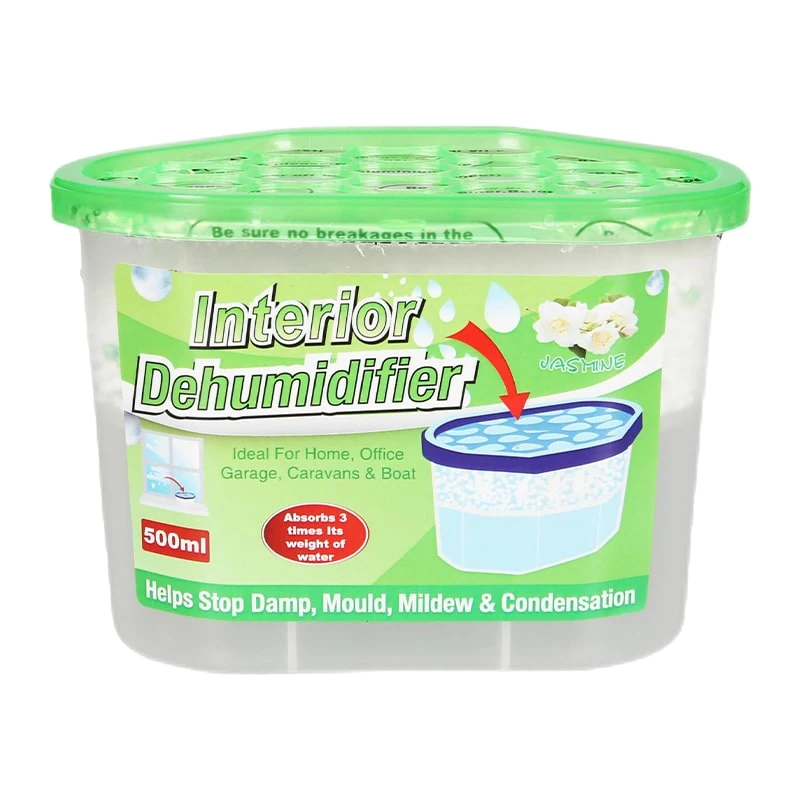 Jasmine flavoured desiccant dehumidifier Singapore solution for wardrobe and storage space humidity control