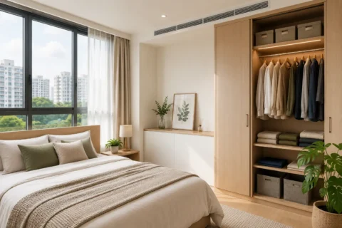 signs of high humidity in Singapore homes can affect bedrooms wardrobes and indoor environments