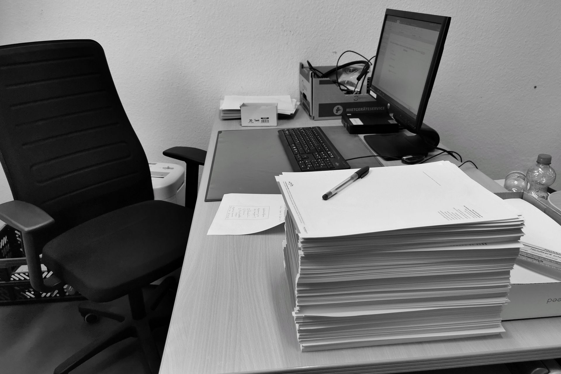 Copy paper Singapore office paper stack for regular workplace printing and document handling