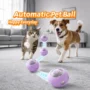 Automatic interactive pet ball for dogs and cats.