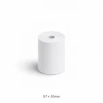 57 × 30mm coreless thermal paper rolls for POS receipt printers