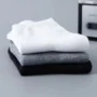 Black white and grey crew and ankle socks