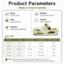 EVA outdoor clogs size guide EU 36 to 45.