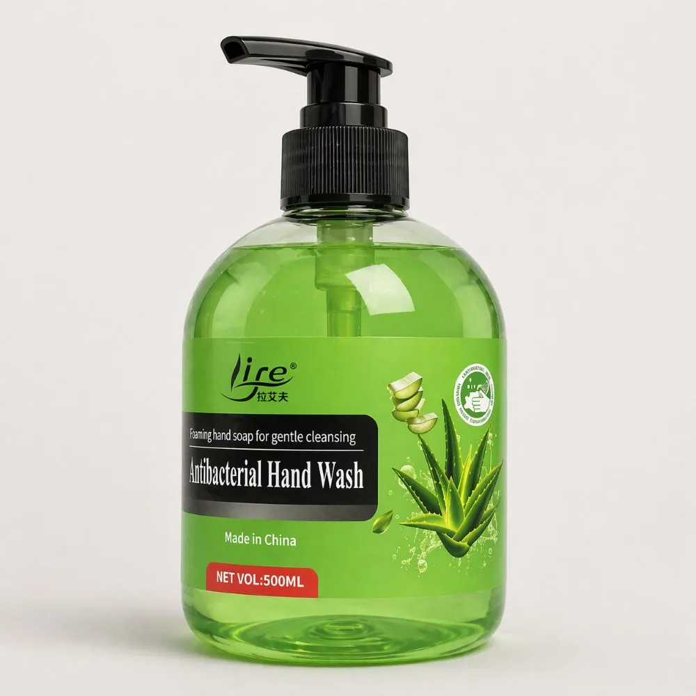 LIRE 500ml foaming hand wash in Aloe Vera.