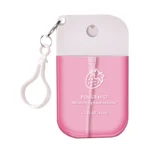 Power Mist pocket hand sanitiser spray 45ml with carry clip in Strawberry scent