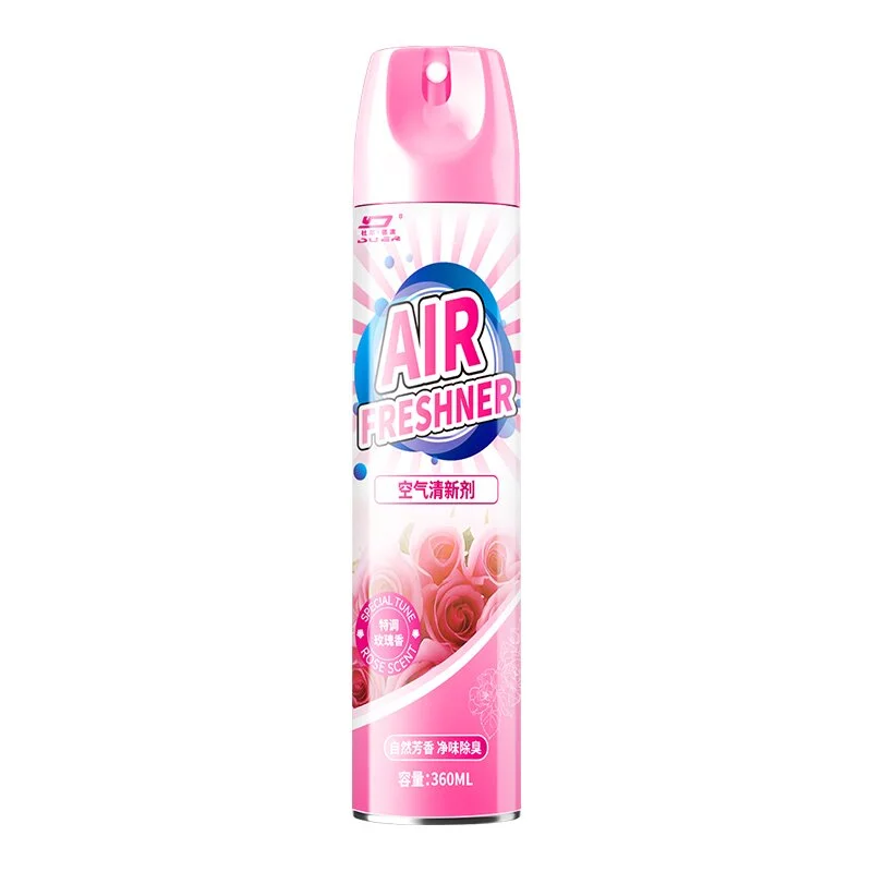 Rose Air Freshener Spray 360ml aerosol can