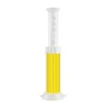 Lemon toilet gel stamp freshener