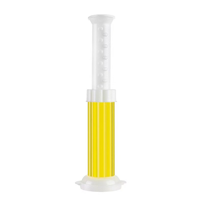 Lemon toilet gel stamp freshener