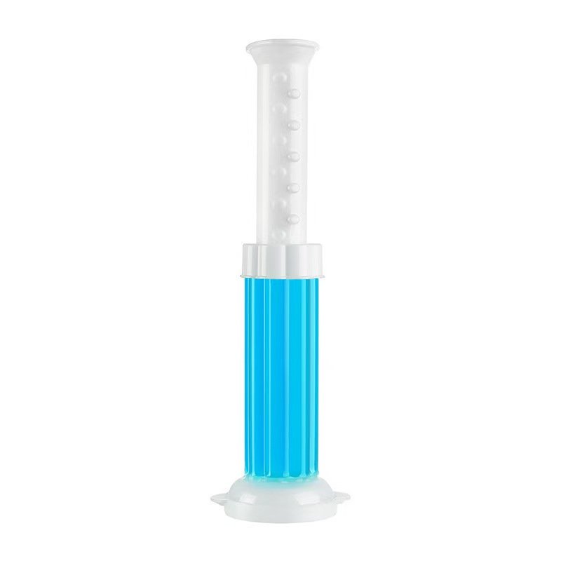 Ocean toilet gel stamp freshener.